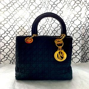 Dior cloth handbag